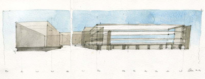 THE BAUHAUS – TRANSPARENT DRAWING